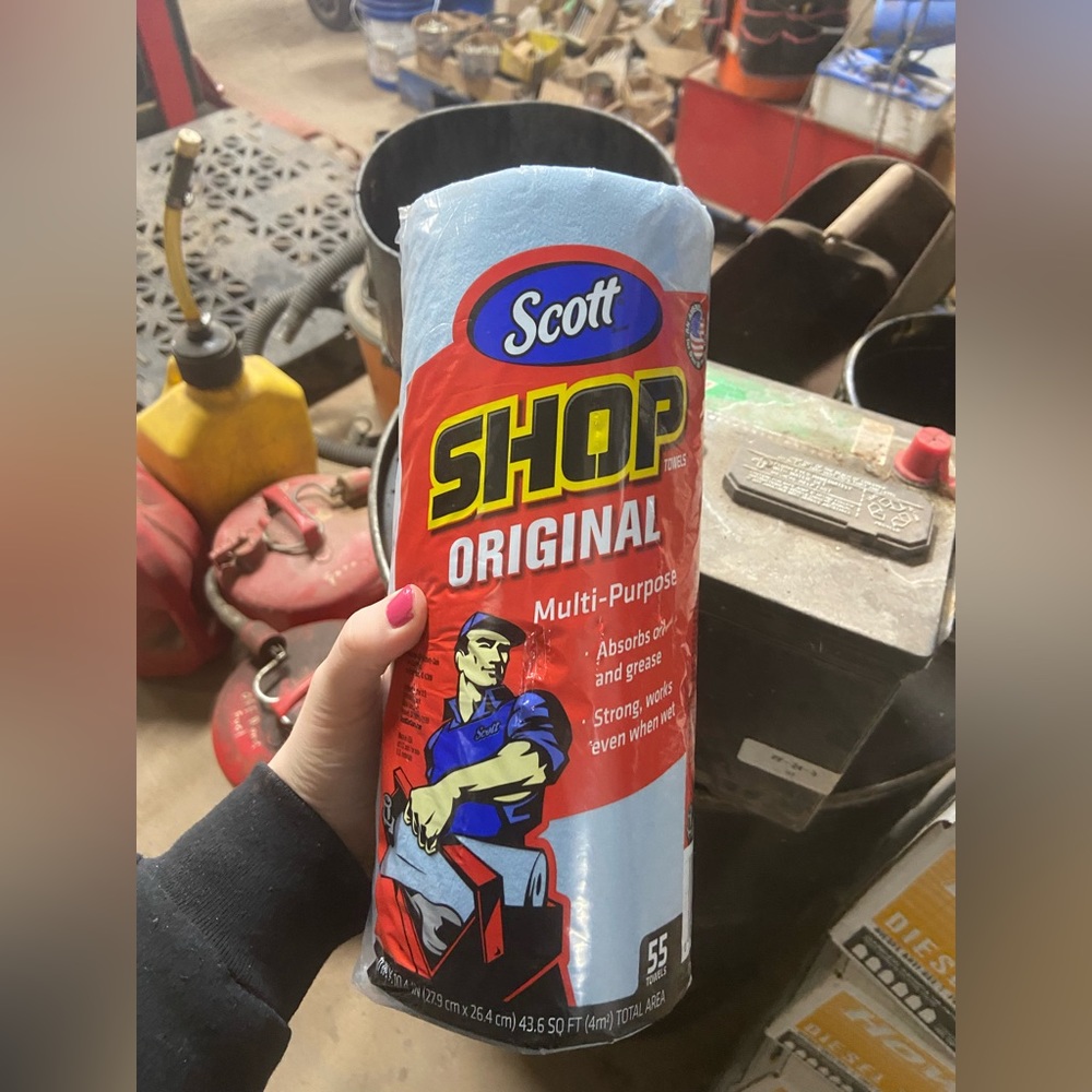 Scott Shop Original Blue Paper Towels